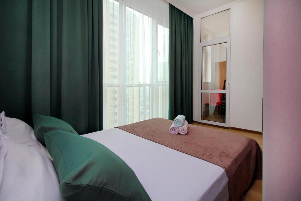 Уютные И Комфортные Квартиры В Жк Манхэттен Apartment Almaty Exterior photo